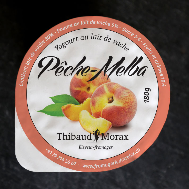 Vache – Pêche Melba